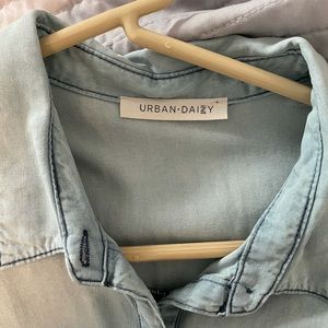 Urban Daizy denim dress.